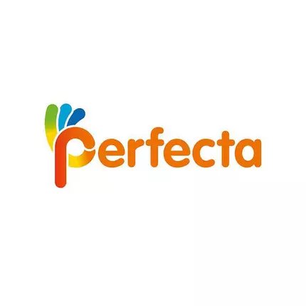 Logótipo de Perfecta Stoffen- en breiwinkel