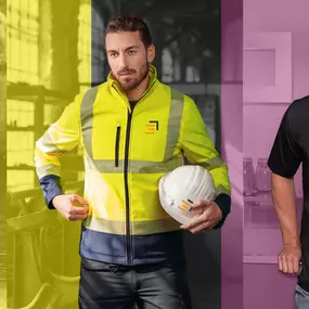 pracovní textil s vlastním POTISKEM/VÝŠIVKOU. opatříme Vaše montérky vlastním logem