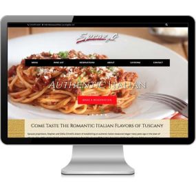 Sprazzo Cucina Italiana - Restaurant Website Design
