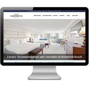 Hotel Rehoboth - Hotel website design