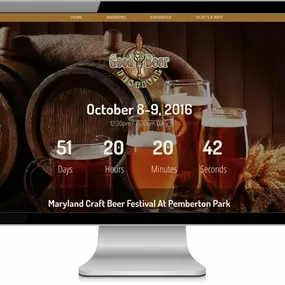 Good Beer Festival - Craft Beer Festival Website Design