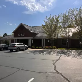 Outside view of the State Employees' Credit Union Greensboro-Holden road branch