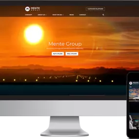 Seota designed the website in Figma with a focus on making it easy for users to find information about jets for sale and about the other services Mente Group offers to support business aircraft owners.