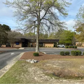 Outside view of the State Employees' Credit Union Elizabeth City-Halstead branch