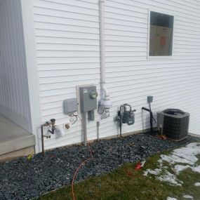 Installation of a new radon mitigation system