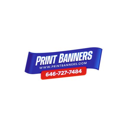 Logotipo de Print Banners NYC : Same Day Banner Printing New York & Custom Banners, Vinyl Signs, Step & Repeat Backdrop Banner Stands NYC