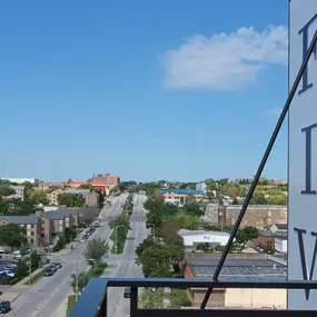 550 Ultra Loft Balcony Apartment View