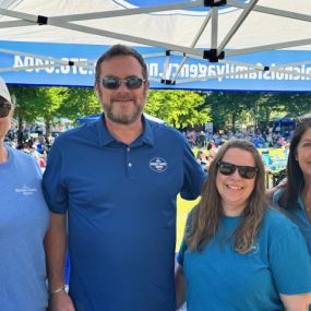 Our team at Wilsonville Concerts in the Park . August 2024