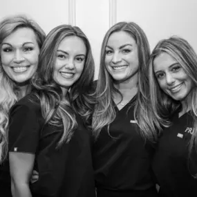 Our entire team has had extensive training, advanced courses and certification on the latest techniques and technologies, such as our Master Injectors, CoolSculpting Specialist and master estheticians.  We are a nationally recognized “Top 100” Allergan business.   Some of our Master Injectors have been hand-selected to be Master Injector Trainers and speakers for Allergan and Galderma.
