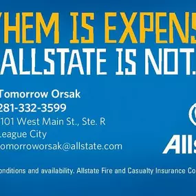 Bild von Tomorrow Orsak: Allstate Insurance