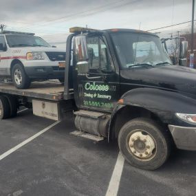 Colosse Towing & Recovery | (315) 591-7484 | Parish, NY | 24 Hour Towing Service | Light Duty Towing | Medium Duty Towing | Flatbed Towing | Box Truck Towing | Dually Towing | Motorcycle Towing | Limousine Towing | Classic Car Towing | Luxury Car Towing | Sports Car Towing | Exotic Car Towing | RV Towing | Motorhome Transport | Long Distance Towing | Junk Car Removal | Winching & Extraction | Accident Recovery | Accident Cleanup | Equipment Transportation | Moving Forklifts | Scissor Lifts Mover