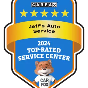 Jeff's Auto has been recognized as a 2024 CarMax Top-Rated Service Center, a testament to our commitment to quality, reliability, and customer satisfaction.