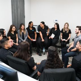 Dr. Patrick Vuong with his dental care team at Smile Avenue Family Dentistry