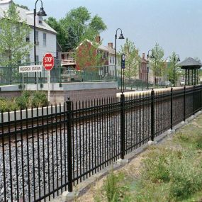 Ornamental Iron Embassy  Fence