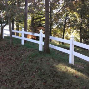 Vinyl Paddock Fence