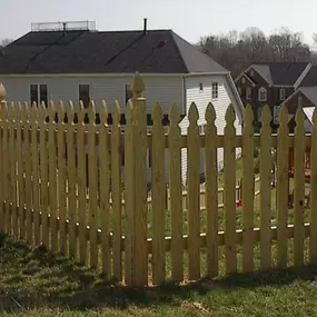 Wood Picket Fence