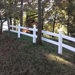 Vinyl Paddock Fence