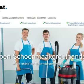 De BaS WebShop voor de schoonmaakgroothandel