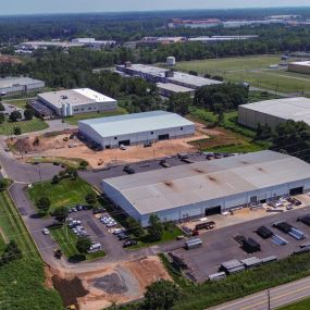 Aerial View With Our New Warehouse Addition