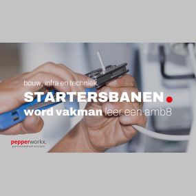 slogan Startersbanen via Pepperworkx Personeelsdiensten Zwolle