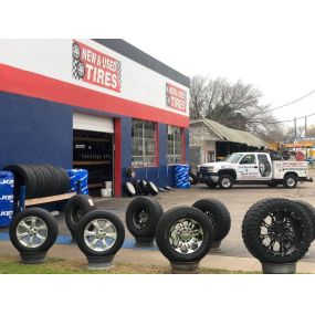 Stay on track with our tire shop!