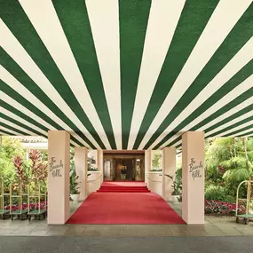 Red carpet entrance