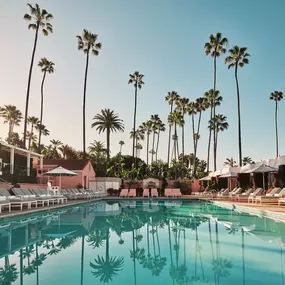 The Beverly Hills Hotel pool