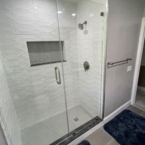 Tub Replaced with Updated Shower