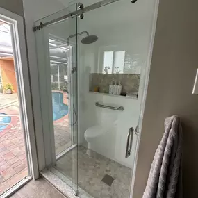 Sliding Shower Glass Door