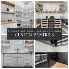 Are you dreaming of a beautiful and functional pantry design? Look no further than Tailored Living of North Tampa to make that dream a reality!  #custompantry #organizedhome #craftsmanship #tailoredlivingnorthtampa