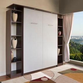 A Tailored Living murphy bed can turn any extra space in your home into an instant guest room, providing comfort and exceptional style.  #murphybed #interiordesign #extraspace #styleandcomfort #tailoredlivingnorthtampa