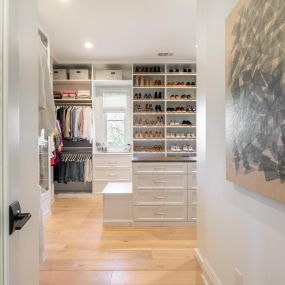 Let us design a closet for you that is worthy of the wardrobe living within it!