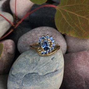 Montana Yogo Sapphire Ring
