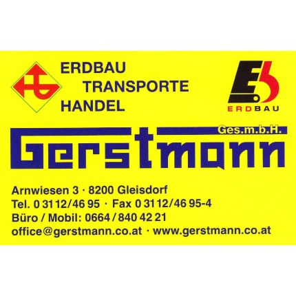Logo da Gerstmann GesmbH- Erdbau - Transporte -Handel