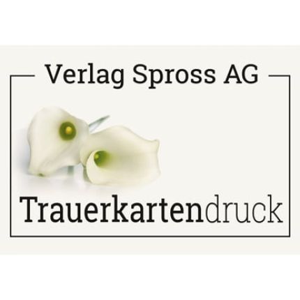 Logotipo de Spross AG Trauerkartendruck