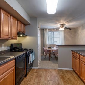 Kitchen at The Brook at Columbia apartments