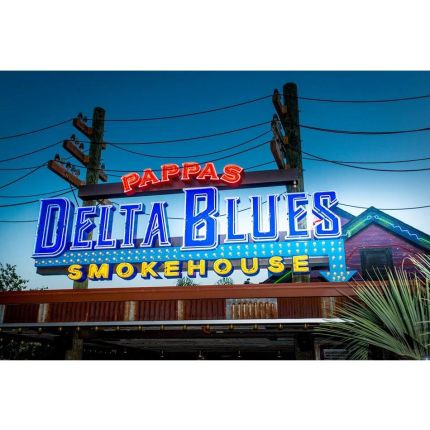 Logo de Pappas Delta Blues Smokehouse