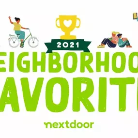 Voted 2021 Neighborhood Favorite on Nextdoor!