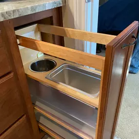 Master Bath Caddie for Hair Dryer & Curling Iron