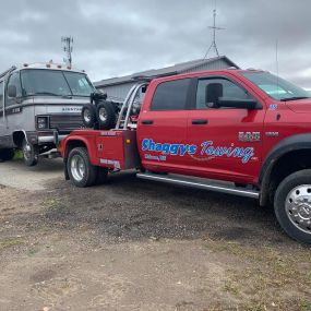 Shaggys Towing Inc. is the number one trusted towing and recovery company located in Melrose, offering an array of services from accident recovery, to roadside assistance, battery replacement and much more. 24 Hour Towing & Recovery Services Light to Heavy Duty | Roadside Assistance | Wrecker Service | Flat Bed Service | Winch Outs | 5th Wheel Truck Available | Lockouts | Jump Starts | Fuel Delivery | Tire Changes | AAA Towing Make us your choice for towing and recovery services today!  320-291-