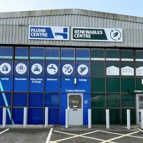 Outside of Plumb Centre in Swansea