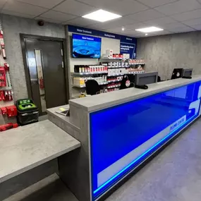 Inside Plumb Centre in Swansea