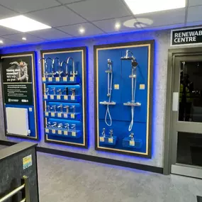 Inside Plumb Centre in Swansea