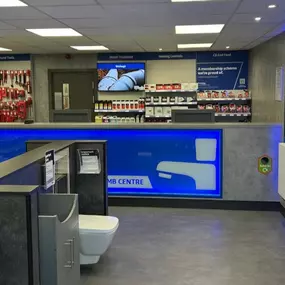 Inside Plumb Centre in Swansea