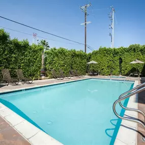 Swimming pool at The Verandas in Canoga Park