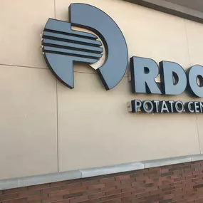 RDO Equipment Co. Potato Central Sign in Othello, WA