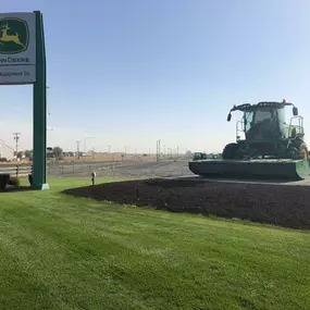 John Deere Combine at RDO Equipment Co. in Othello, WA