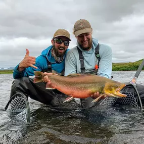 Arctic Char Kanektok River Fishing with High Country Guide Service in Boone, NC.