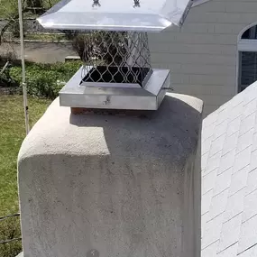 Chimney Cap to prevent unwanted wildlife.