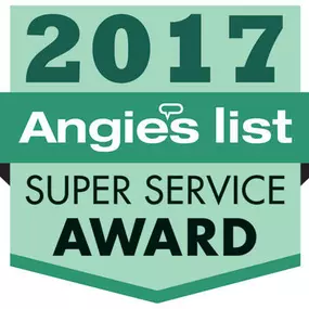 2017 Angie's List Super Service Award